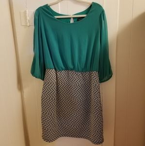 Teal Dress